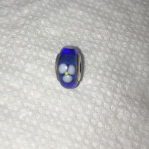 Blue flower Pandora charm.